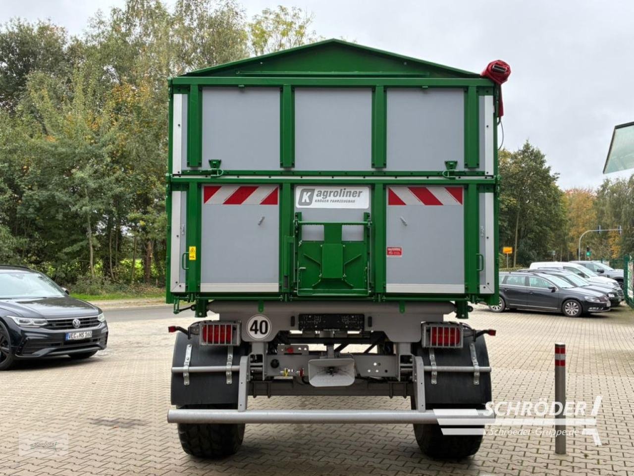 Anhänger typu Kröger HKD 302 | SEITENBORDWÄNDE ALS PORTAL, Gebrauchtmaschine v Langförden (Obrázek 9)